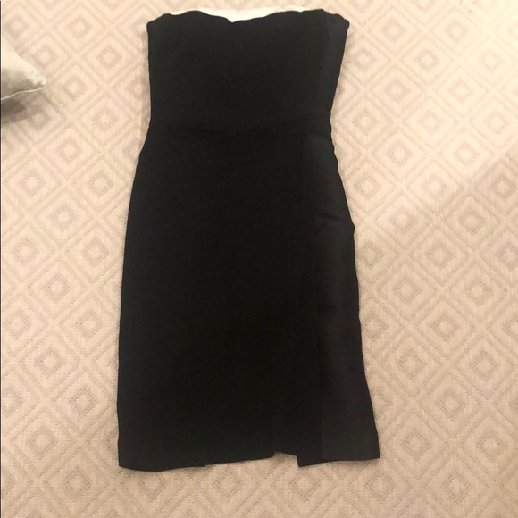 Stella McCartney black midi dress, size 40 - Picture 3 of 8